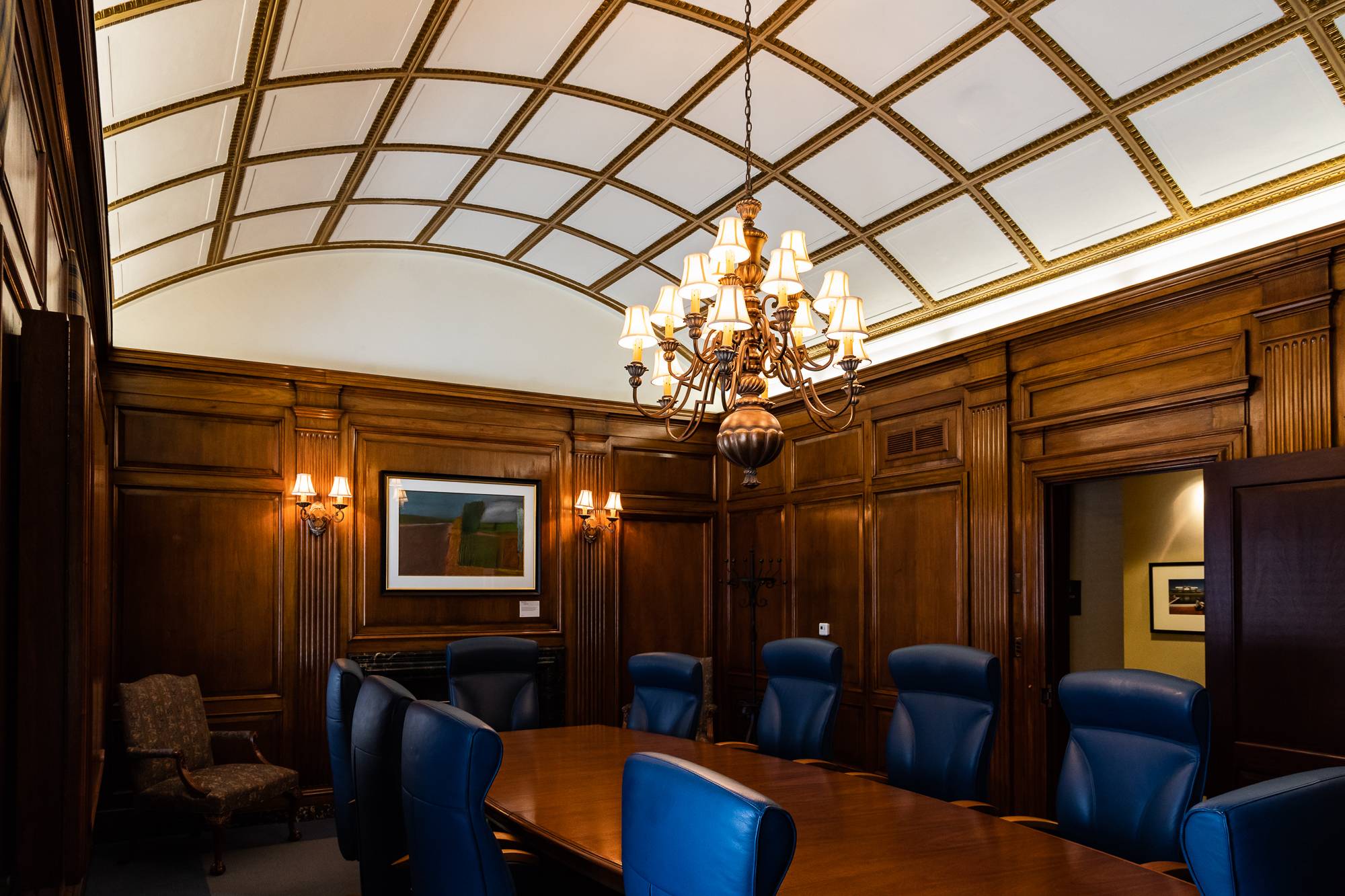 Conference Room in Detroit Center